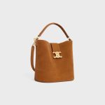 MEDIUM LOUISE BAG IN SUEDE CALFSKIN PECAN - Image 2